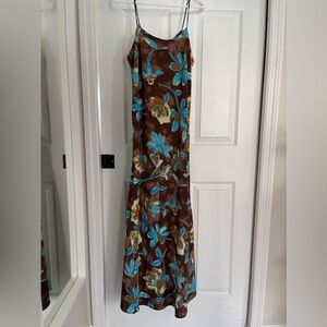 90s Floral Maxi Dress